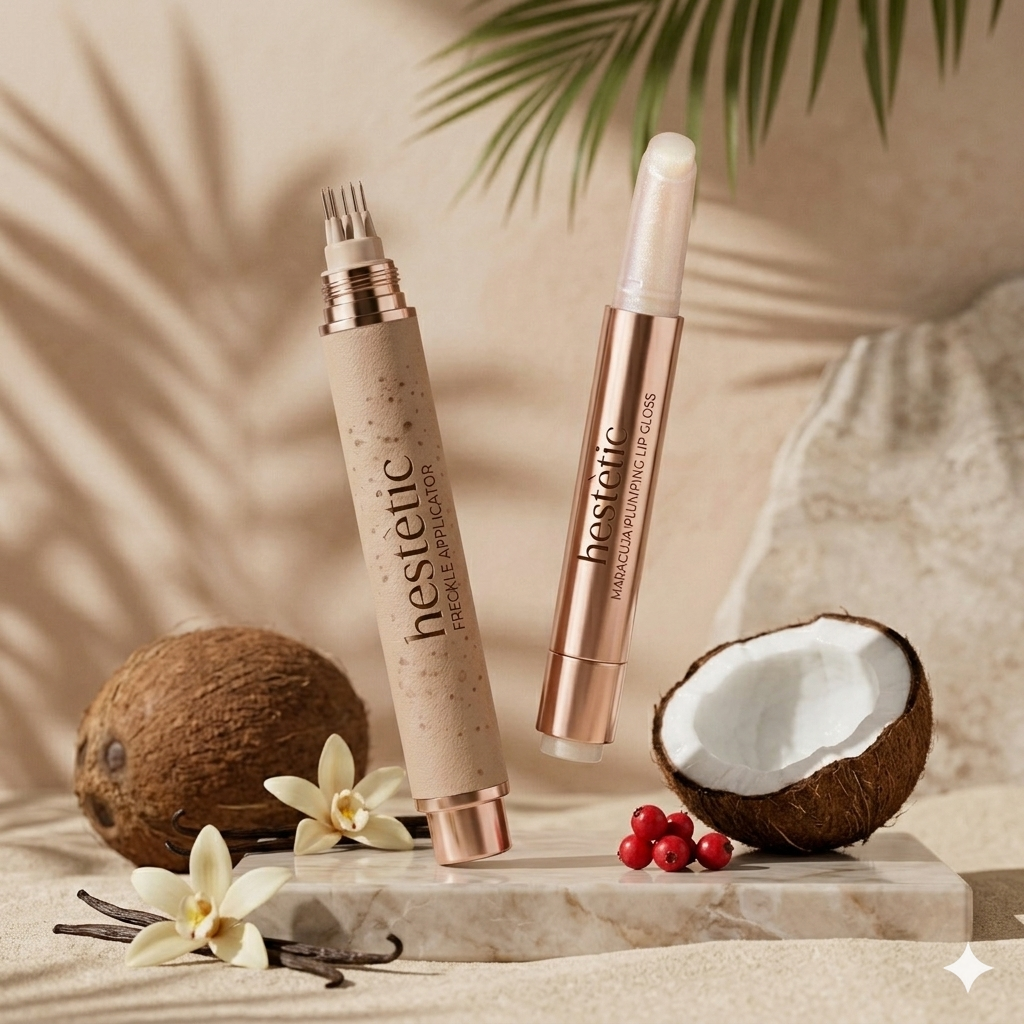 hestètic -Tarte Freckle Stamp & Juicy Lip Shimmer Set