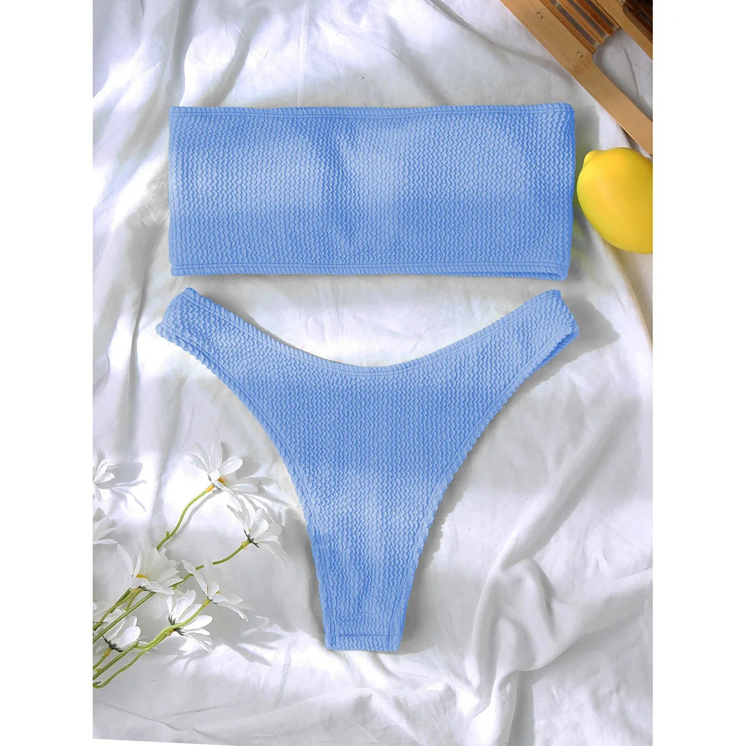 Hestètic - Bikini Bandeau Sabbia Elegance