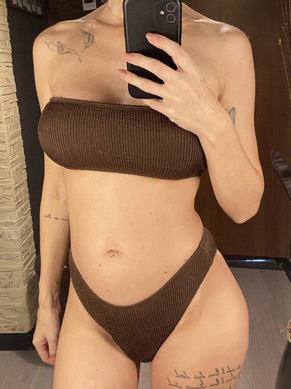 Hestètic - Bikini Bandeau Sabbia Elegance