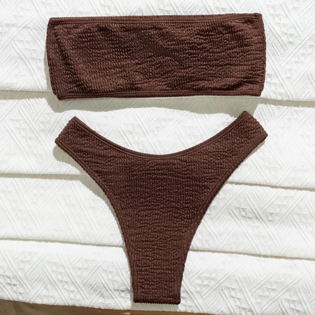 Hestètic - Bikini Bandeau Sabbia Elegance